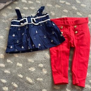 Janie and jack Sailor outfit